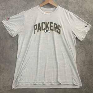 Nike Shirt Mens XL Green Bay Packers Sideline Velocity Performance Dri-Fit Tee